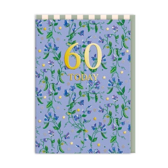 60 today Cath Kidston birthday card