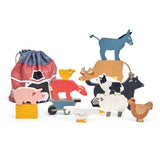 Stacking Wooden Farmyard - Tender Leaf Toys