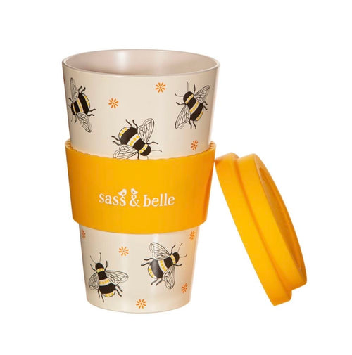 Bee Travel Coffee Cup - Sass & Belle