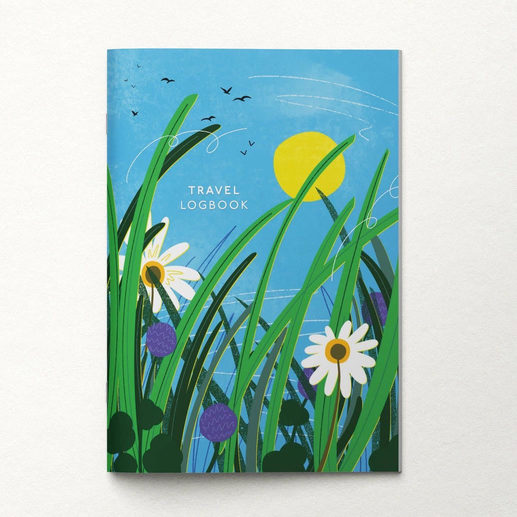 Travel Logbook by Onneke – Illustrated Journal Gift for Travellers