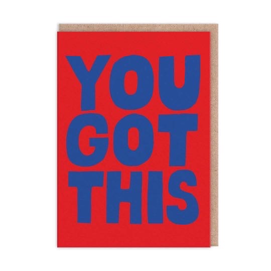 You got this good luck card