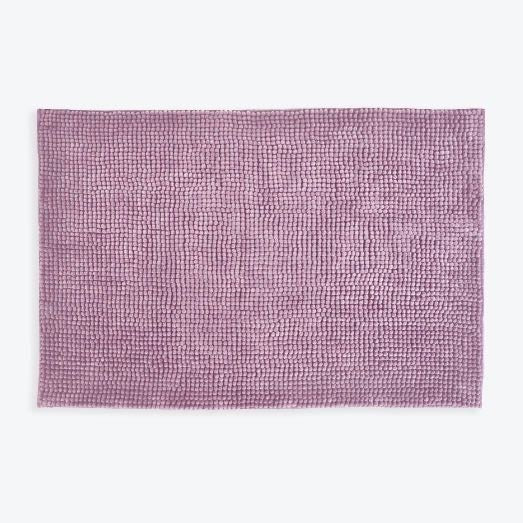 Chenille Bobble Bath Mat Supersoft Microfibre & Non-Slip