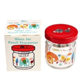 Glass Jar Pencil Sharpener - Wild Wonders - Rex London