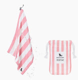 Malibu pink cooling towel by Dock and bay