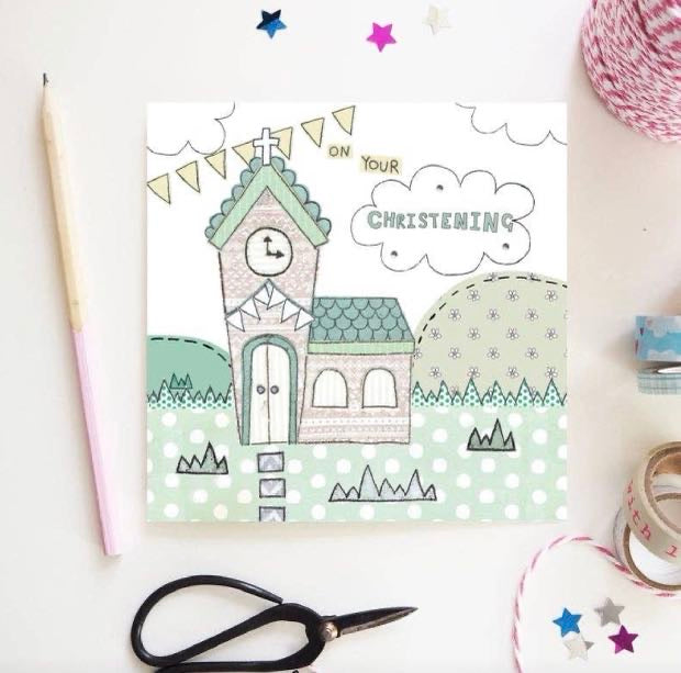 Christening Greeting Card