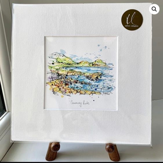 Causeway Rocks - Northern Ireland Landscapes - Kathryn Callaghan Mini Prints