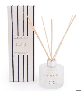 Nautical Seasalt & Vetiver Scent Reed Diffuser