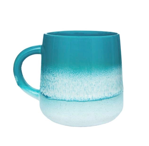 Mojave Glaze Teal Mug - Sass & Belle