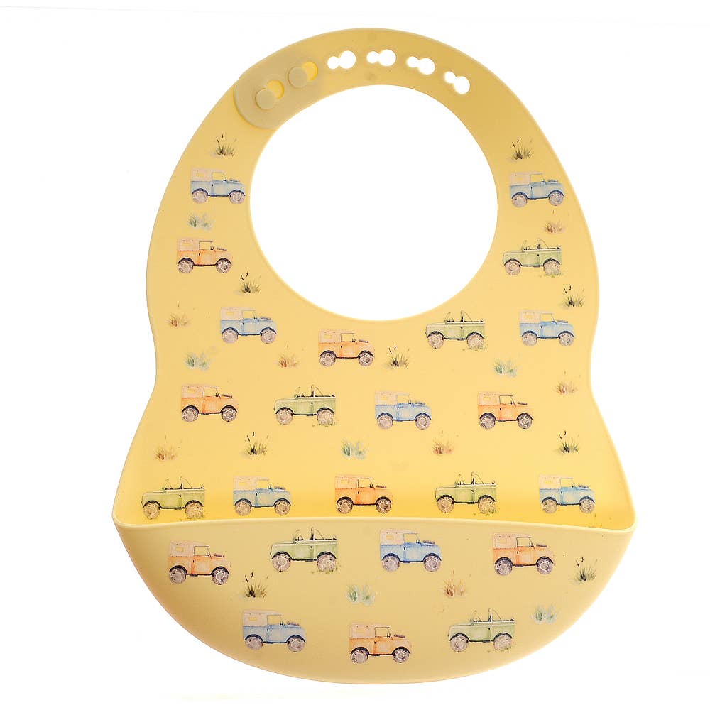 Silicone Baby Bib with Food Catcher –Various Design Waterproof Weaning Bib