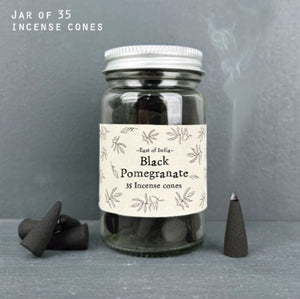 Incense Cones - Black Pomegranate - East Of India
