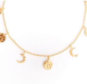 Gold Lunar Bracelet