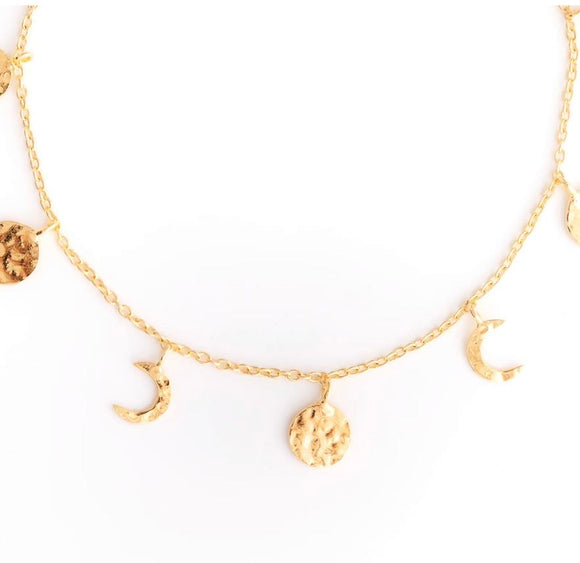 Gold Lunar Bracelet