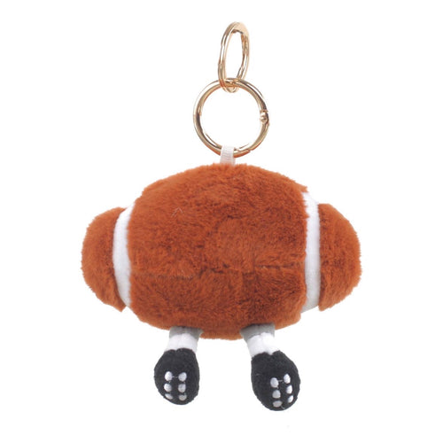 Bessie London American Football Plush Keyring | Cute Bag Charm
