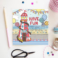 Helta Skelter Birthday Card