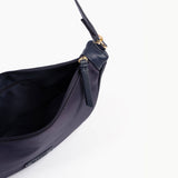 Modern Nylon Sling Crossbody Bag – Navy