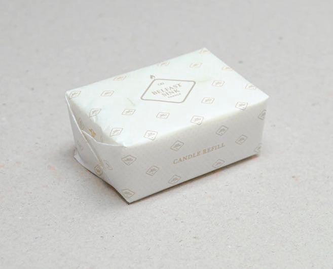 Fresh Laundry Candle Refill | For Mini Belfast Sink