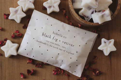 Black Fig & Vetiver Soy Wax Melts - Bobella