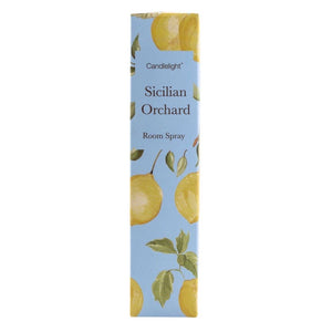 Sicilian Orchard Room Spray in Gift Box Basil and Wild Lemon