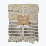 Arizona Zig Zag Heavyweight Herringbone Throw Blankets