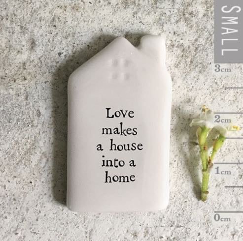 Tiny House Token (Love Makes A House A Home) - East Of India