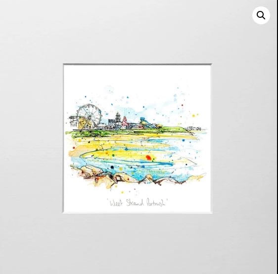 West Strand Portrush - Northern Ireland Landscapes - Kathryn Callaghan Mini Prints