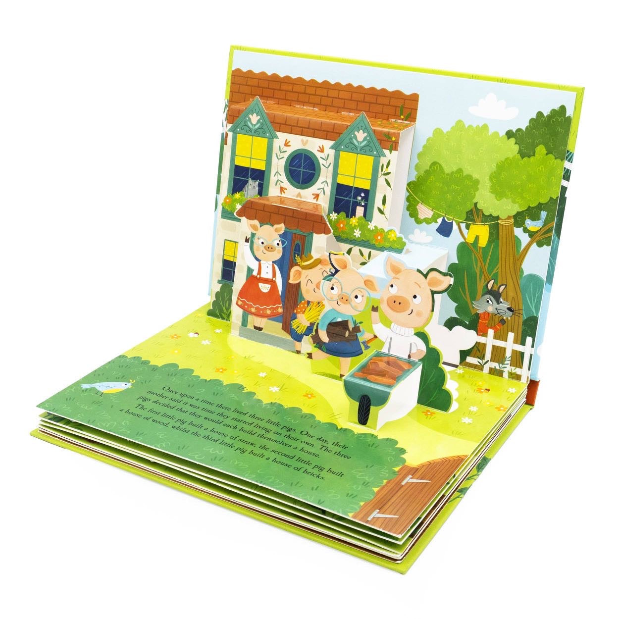 Three Little Pigs - Children’s Fairy Tale Pop-Up Book
