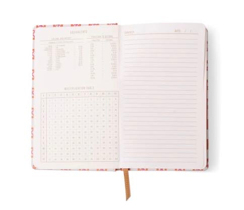 Tulip Journal - Orange Check