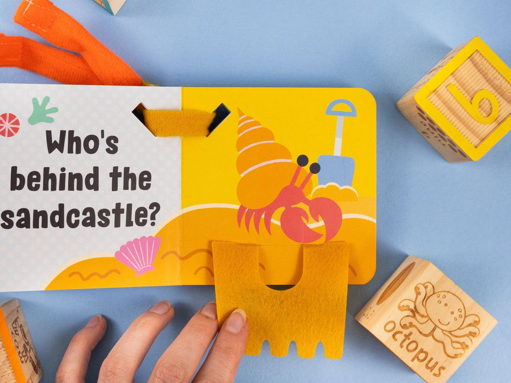 Buggy Book with Felt Flaps – In the Ocean