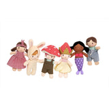 ThreadBear Little Peeps Poppy Strawberry - Matchbox doll 12cm