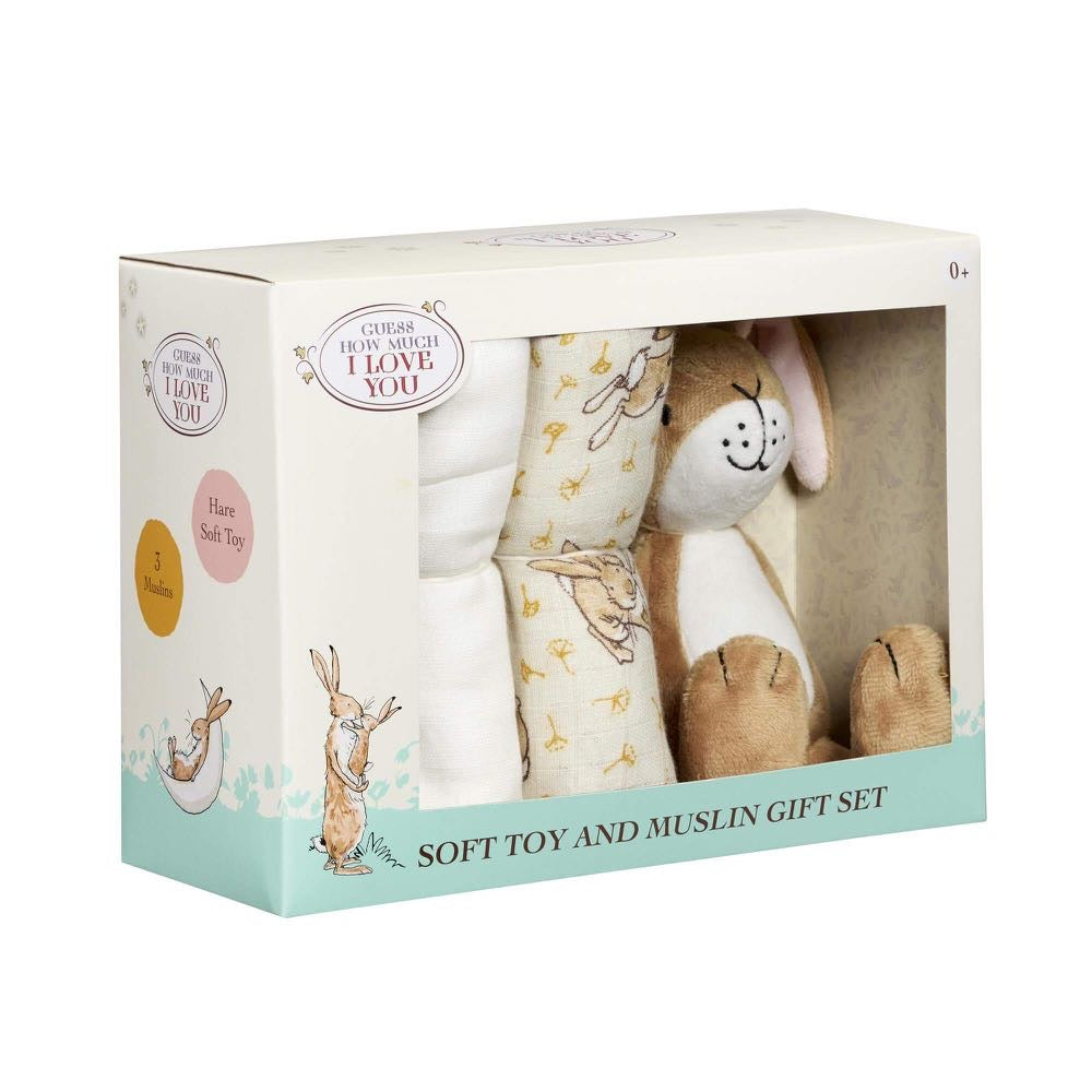 Guess How Much I Love You Toy & Muslin Baby Set