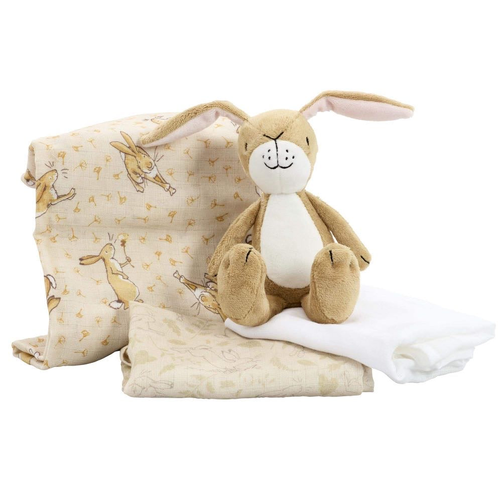 Guess How Much I Love You Toy & Muslin Baby Set