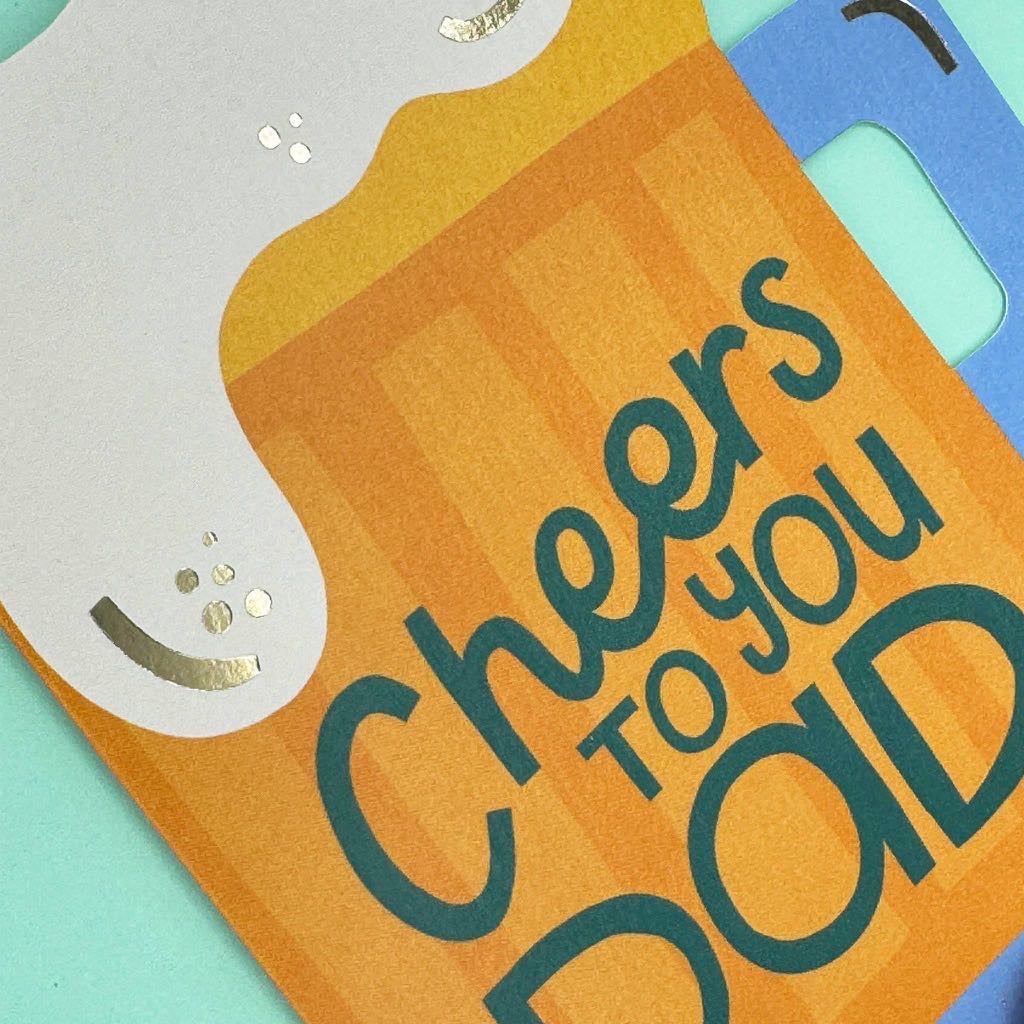 Father’s Day Card | Cheers to you Dad