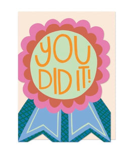 You Did It! Greeting Card