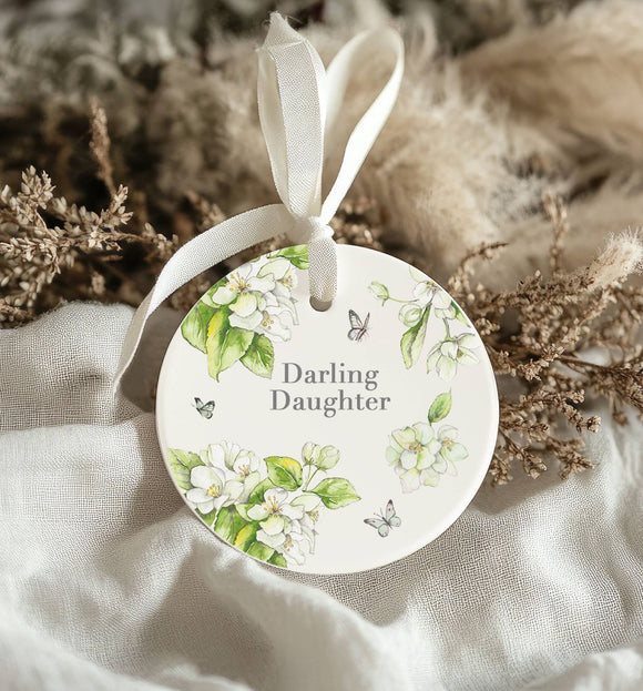 Daughter Hanging Decoration - Keepsake - Daughter Birthday Gift