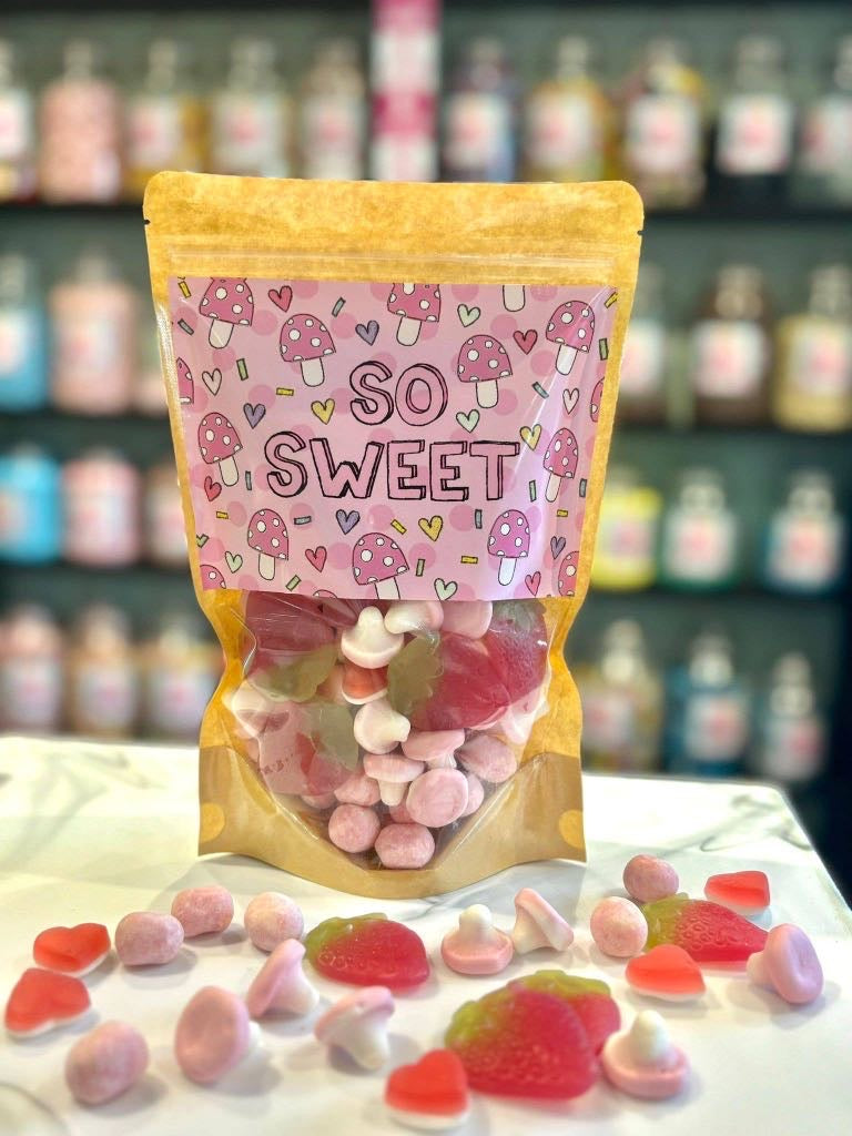So Sweet Bag 400g
So Sweet Sweets Pouch | Sweet Pouch Gift for Any Occasion  
400g