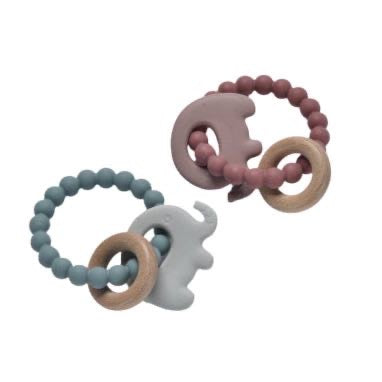 Elephant Teether Beads - Jumini
