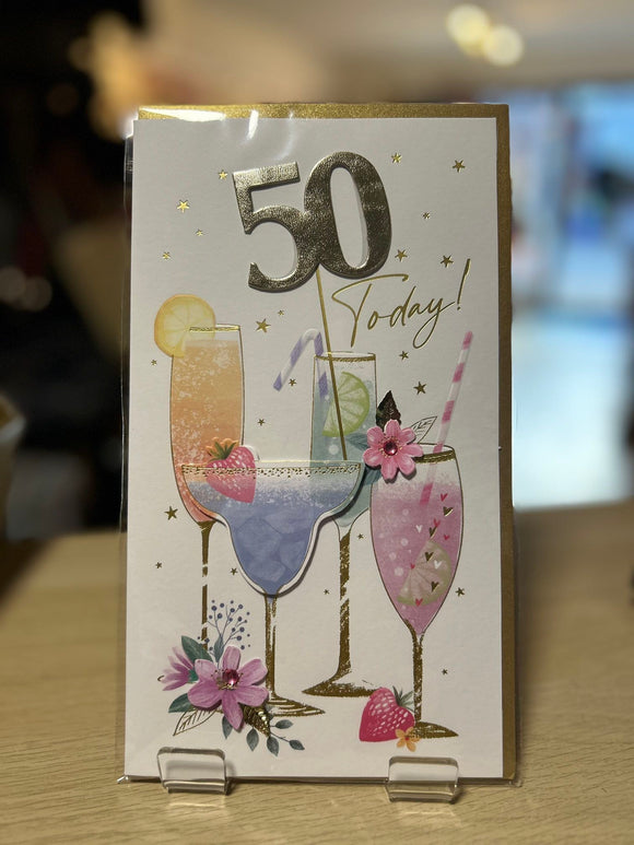50 Today Greeting Card