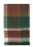 Green/Brown Chunky Multi Coloured Check Scarf