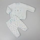 Baby Boys Quilted Long Sleeve Top & Trousers Set