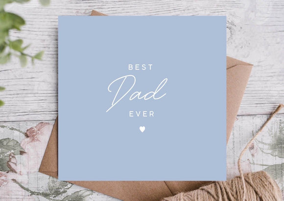 Card for dad best day ever