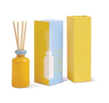 STACK GLASS DIFFUSER YELLOW AND BLUE - ZESTY LEMON - Home Fragrance