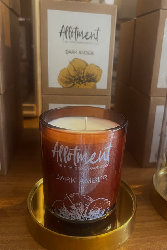 Dark Amber Allotment Candle