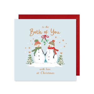 To the Both of you with love at Christmas - Christmas Card