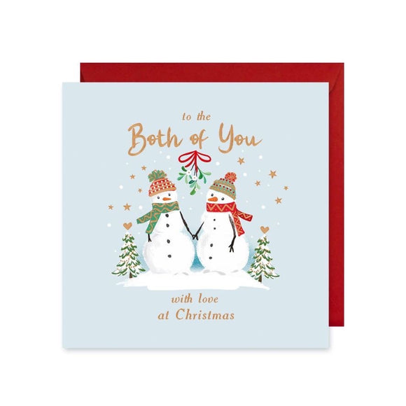 To the Both of you with love at Christmas - Christmas Card