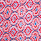 Red Moroccan Tiles Lightweight Scarf