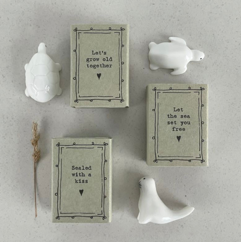 Let the sea set you free turtle matchbox east of india range