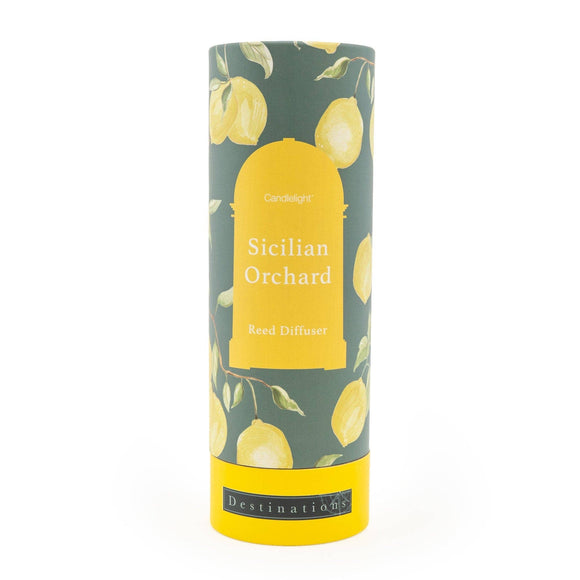 Sicilian Orchard Reed Diffuser with Lemon Grove Scent