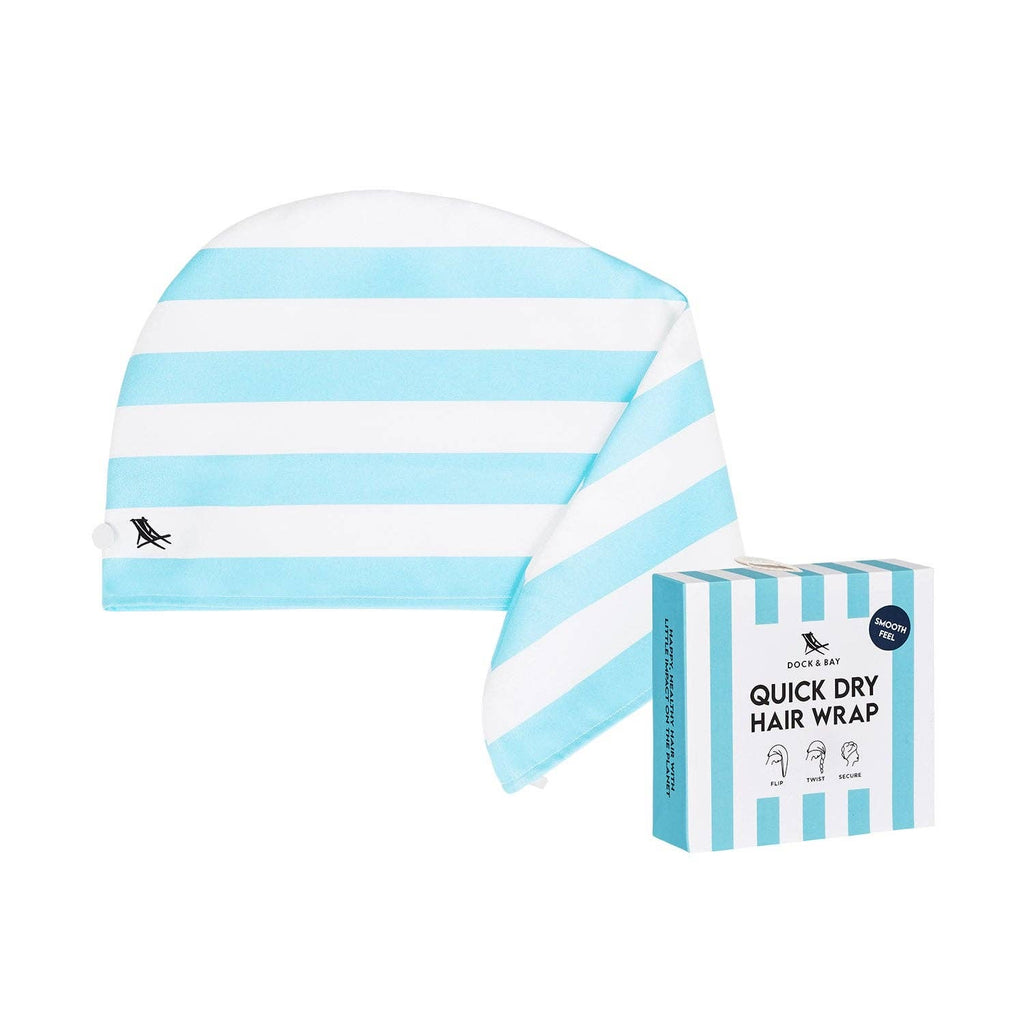 Dock & Bay Hair Wraps - Tulum Blue
