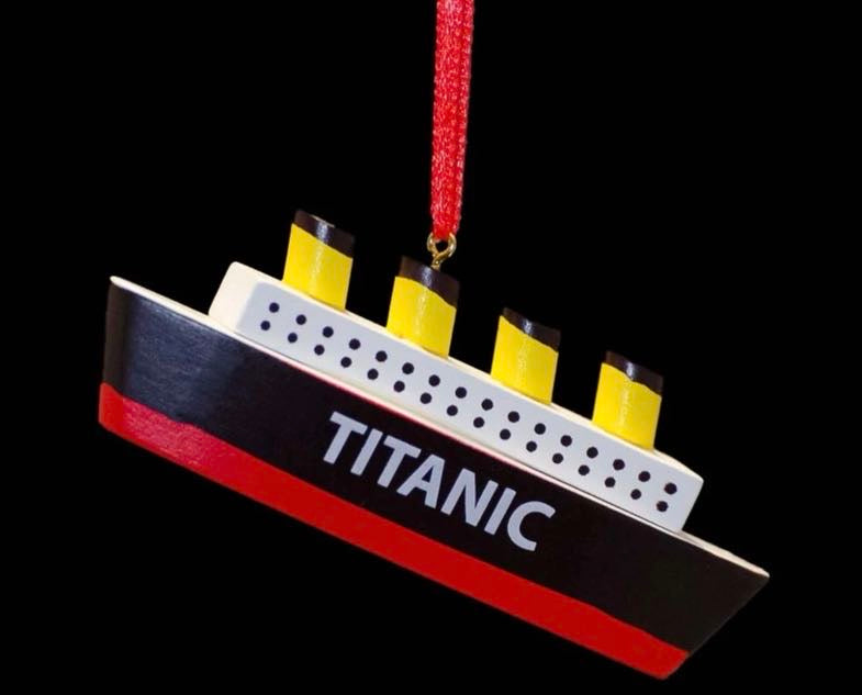 TItanic Christmas Tree Decoration - Cowfield Design