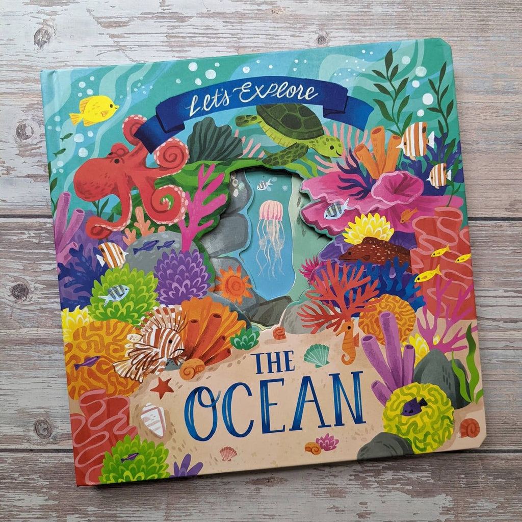 The ocean die cut children’s book 